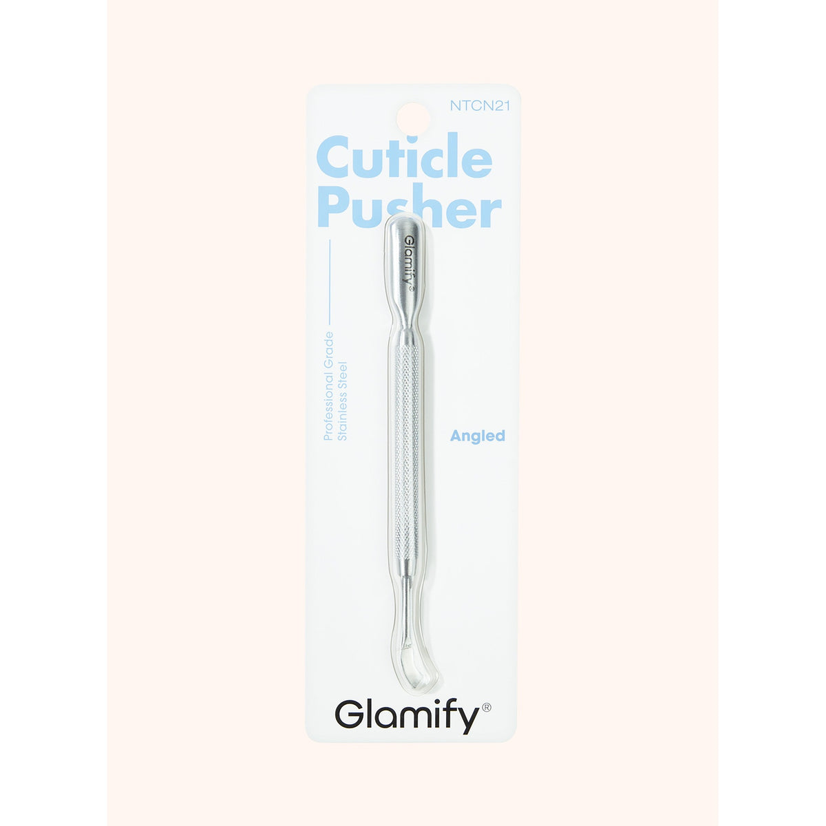 Absolute New York Stainless Steel Angled Cuticle Pusher – producto exacto / exact product NTCN21