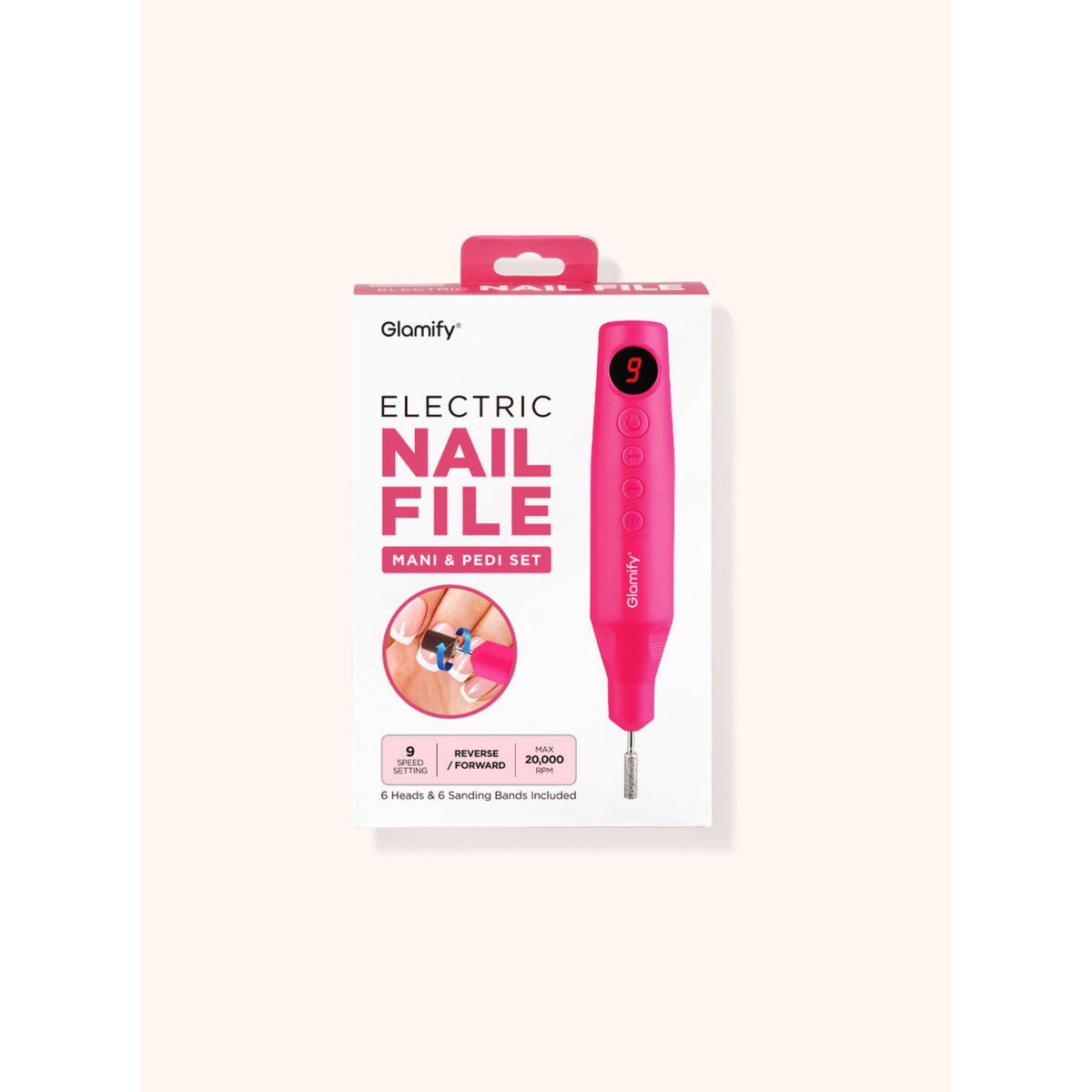 Absolute New York Electric Nail File – producto exacto / exact product TENA02