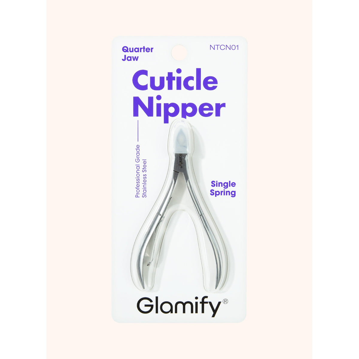 Absolute New York Quarter Jaw Cuticle Nipper – producto exacto / exact product NTCN01
