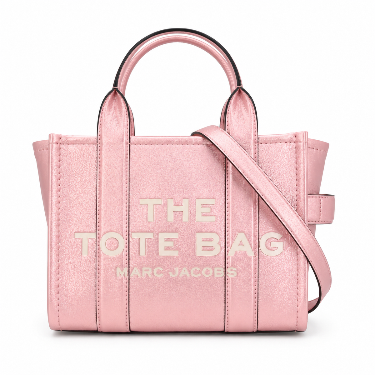 PU Leather Tote Bag – Pink