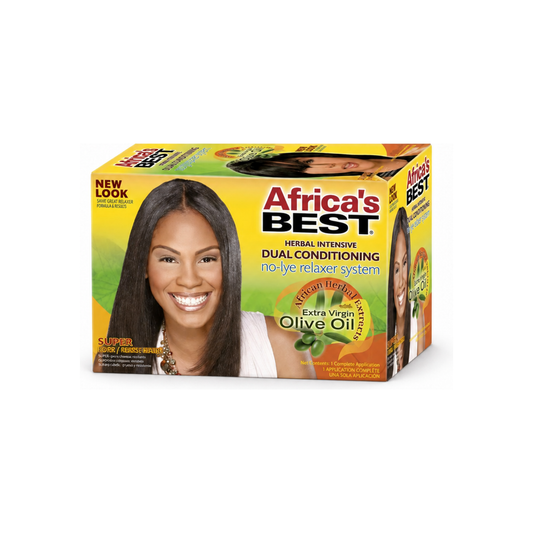 Africa's Best No-Lye Relaxer System Kit Super