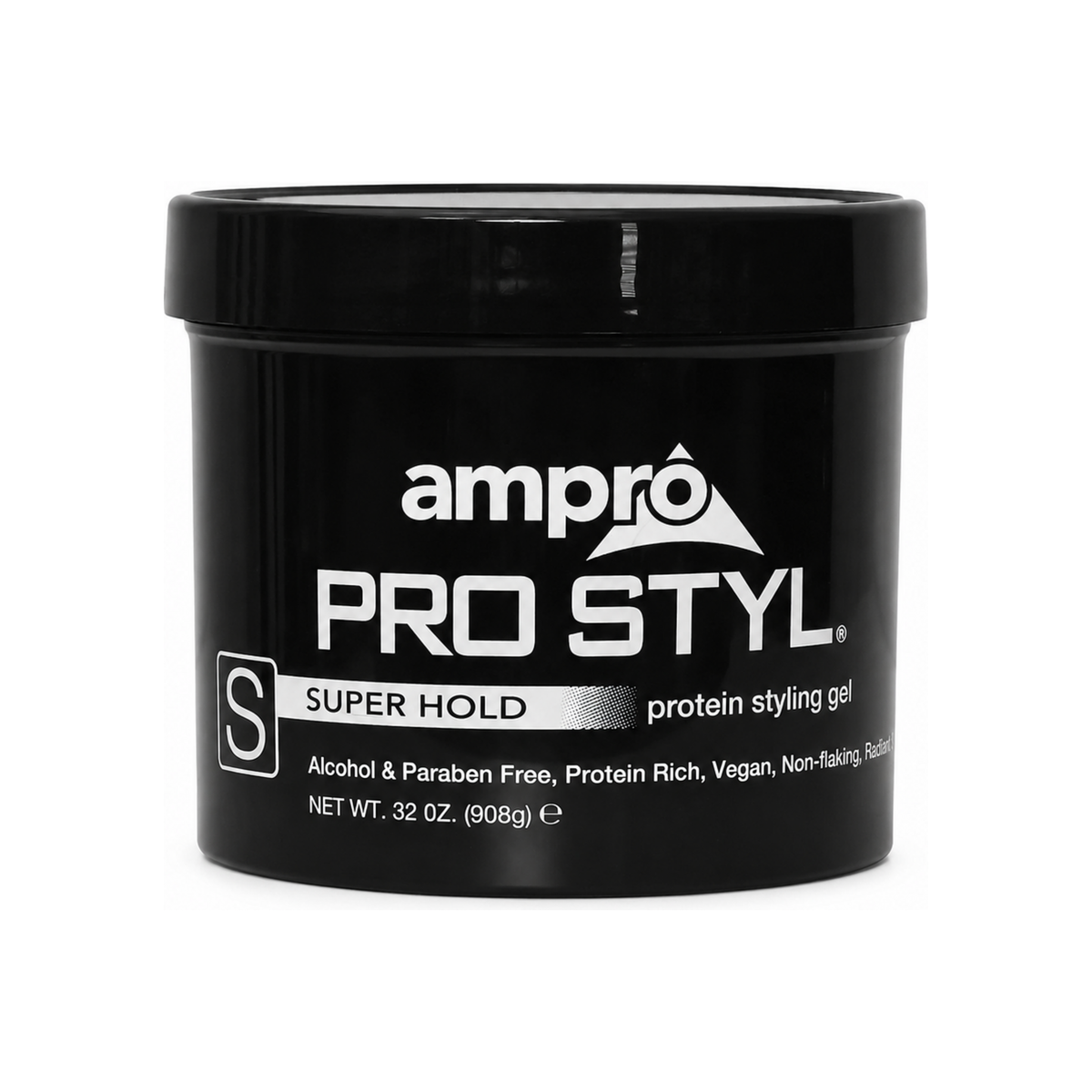 Ampro Pro Styl Super Hold Protein Styling Gel – 32 oz on white background