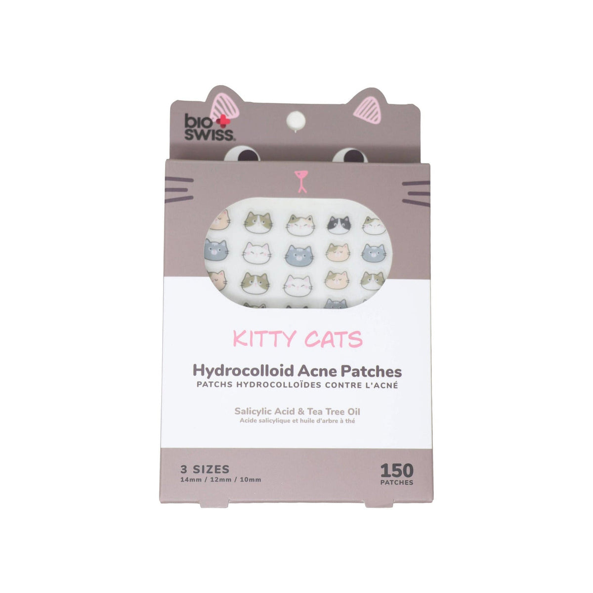 Bio Swiss Kitty Cats Hydrocolloid Acne Patches 150 Count product image