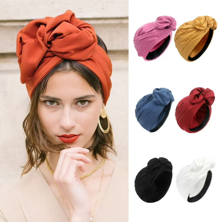 Knotted Fashion Turban – Assorted Colors