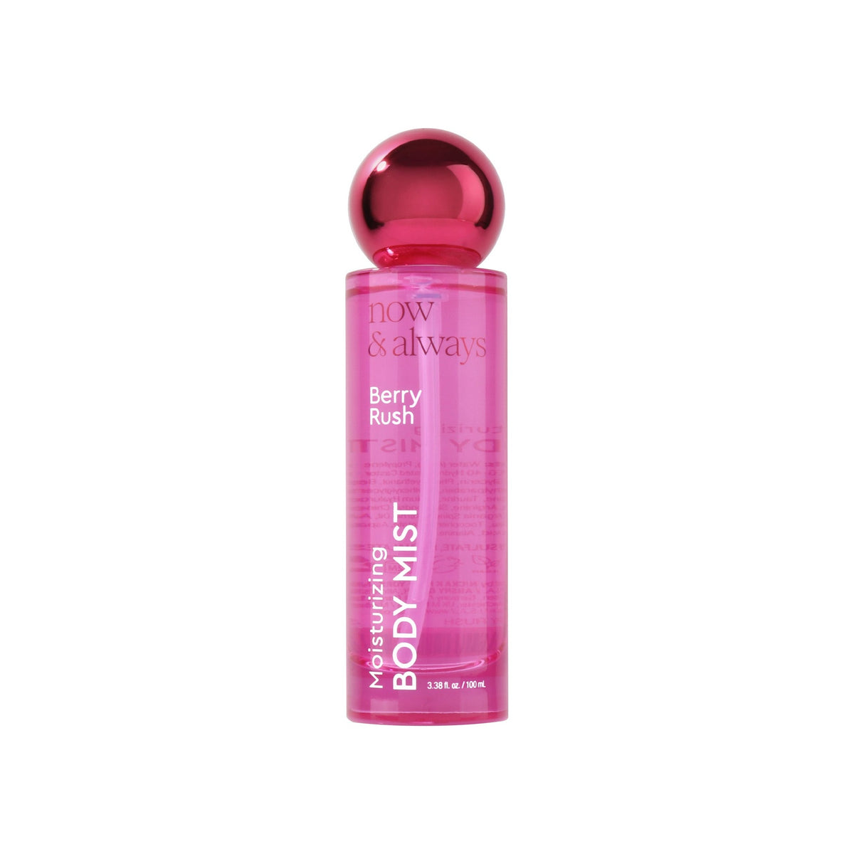 Nicka K New York Now & Always Berry Rush body mist spray, 100 mL