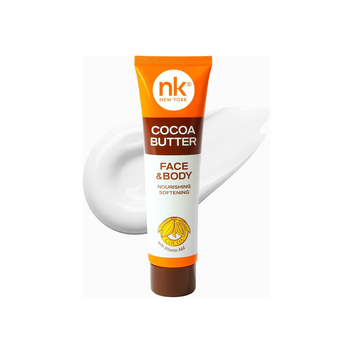 Nicka K Cocoa Butter Face and Body Cream 100 mL tube, SCFA01