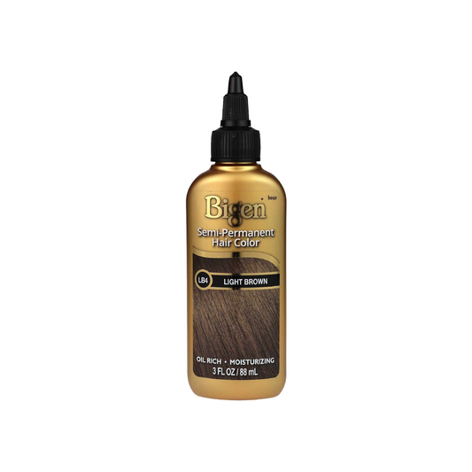 Bigen Semi-Permanent Hair Color LB4 Light Brown – 3 oz