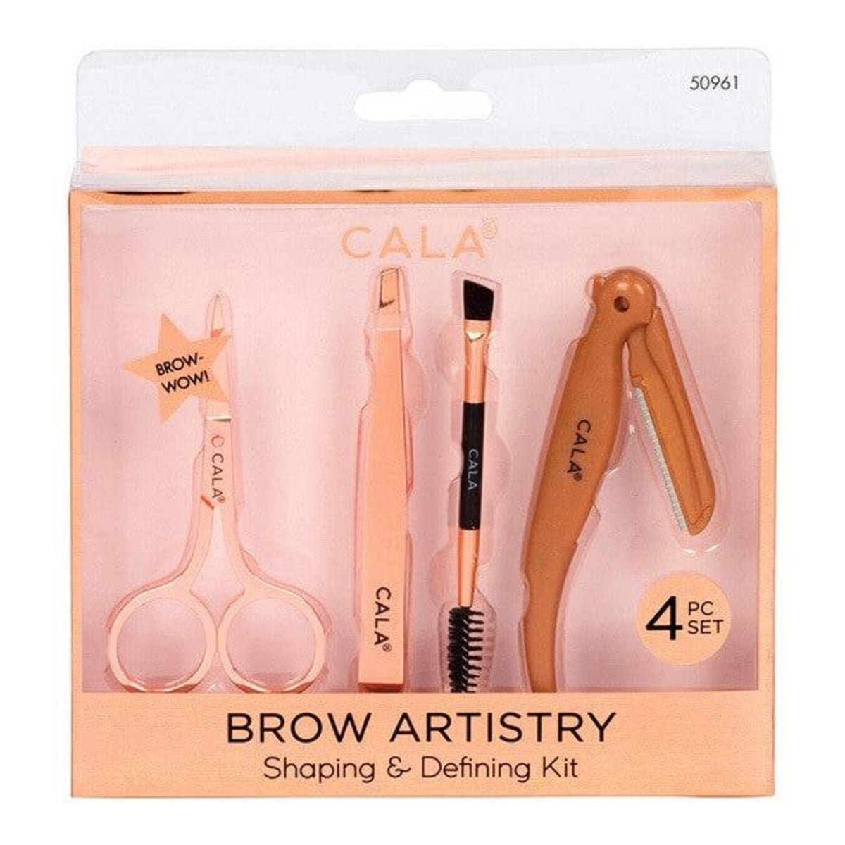 CALA Brow Artistry 4-piece shaping and defining kit, item 50961