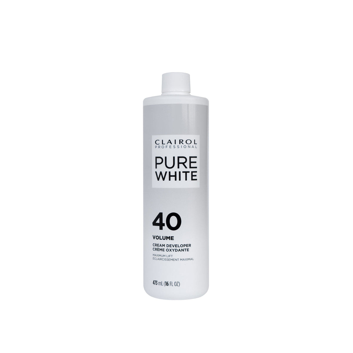 Clairol Professional Pure White Crème Developer 40 Volume – 16 oz