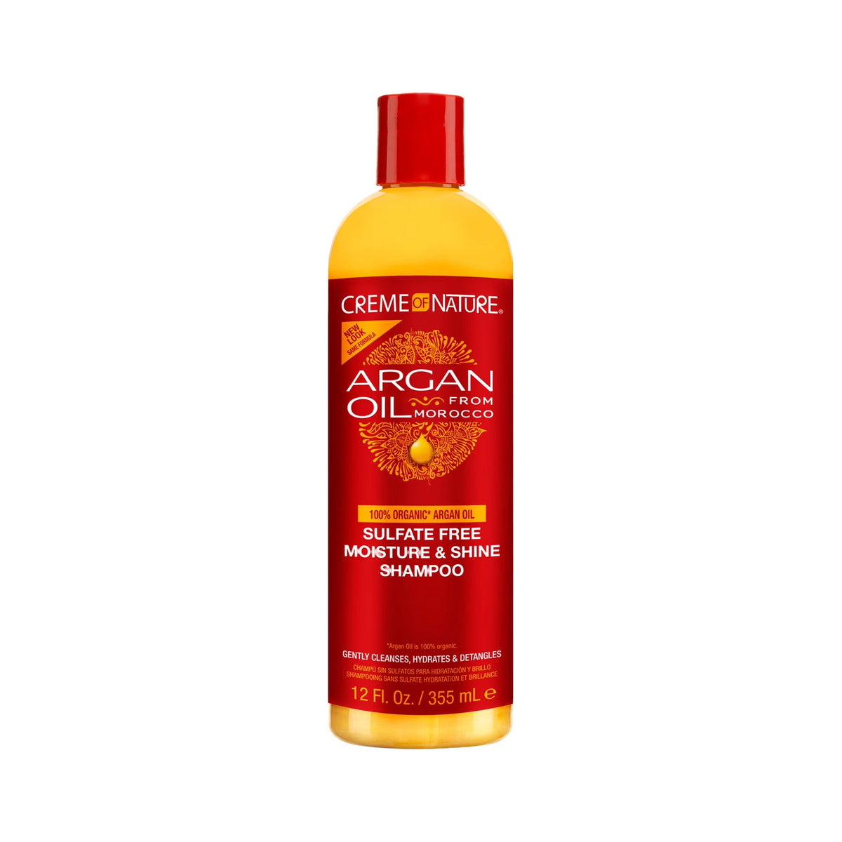 Creme of Nature Argan Oil Moisture & Shine Shampoo 12 oz