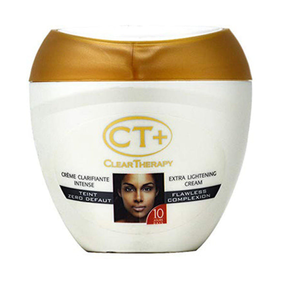 CT+ Clear Therapy Plant Extract Cream 200 ml on white background
