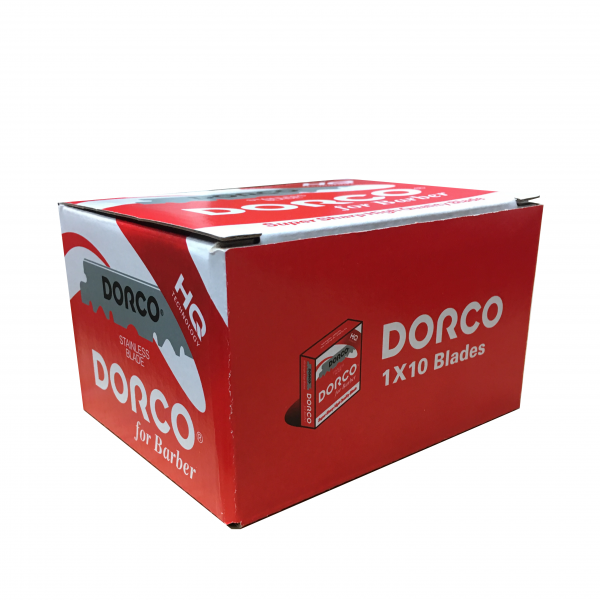 Lames de rasoir double tranchant Dorco Red – Paquet de 10