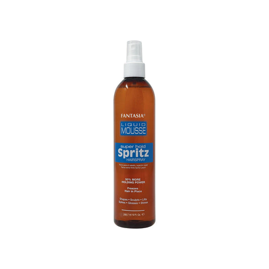 Fantasia IC Liquid Mousse Super Hold Spritz Hair Spray – 10 oz