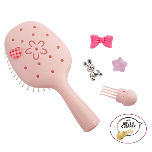 Cepillo para el cabello Cala Bristle Bitz Charm – Rosa fuerte