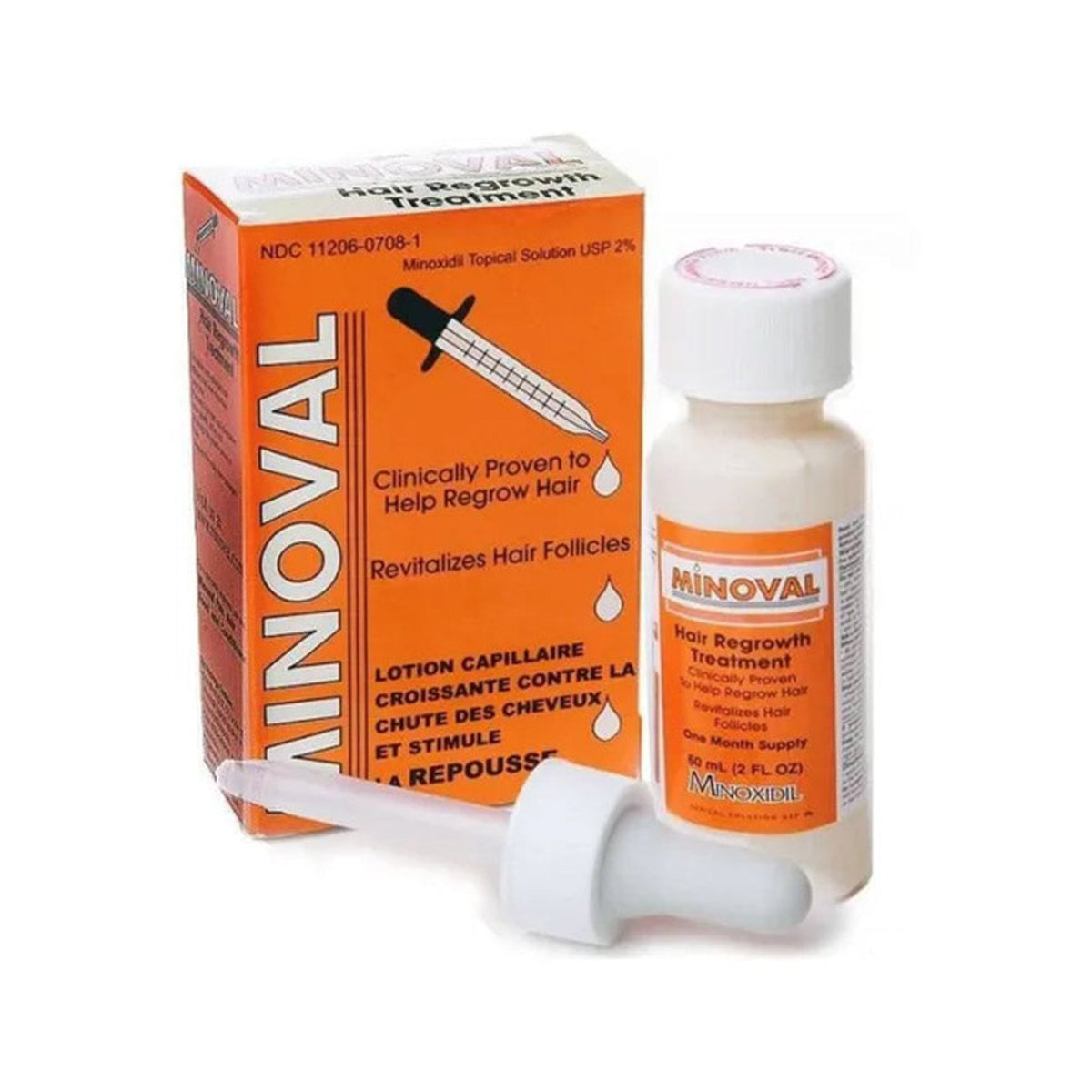 Minoval Hair Regrowth Treatment for Women 2% Minoxidil 2 fl oz (60 mL)