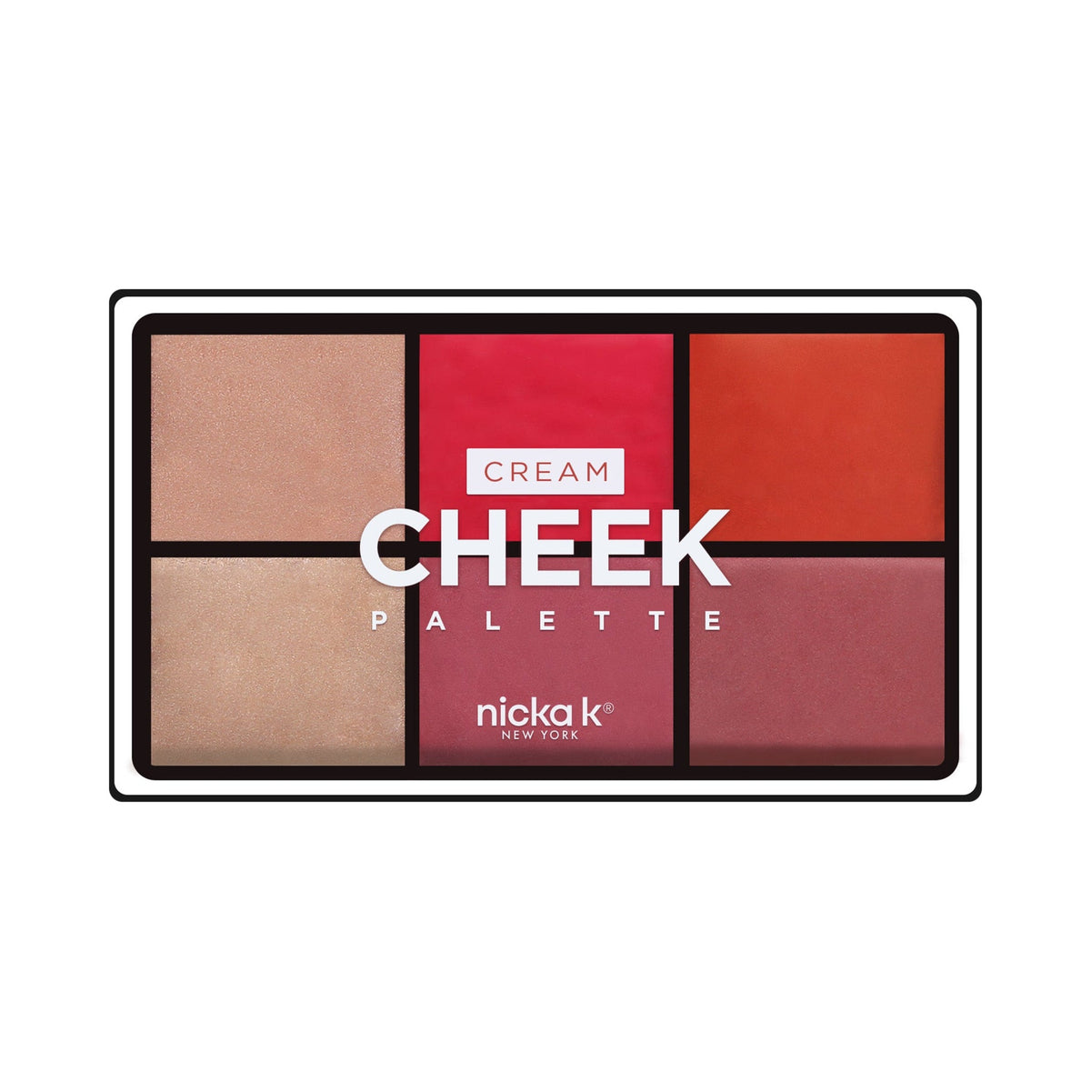 Nicka K Cream Cheek Palette FL0602 Dark
