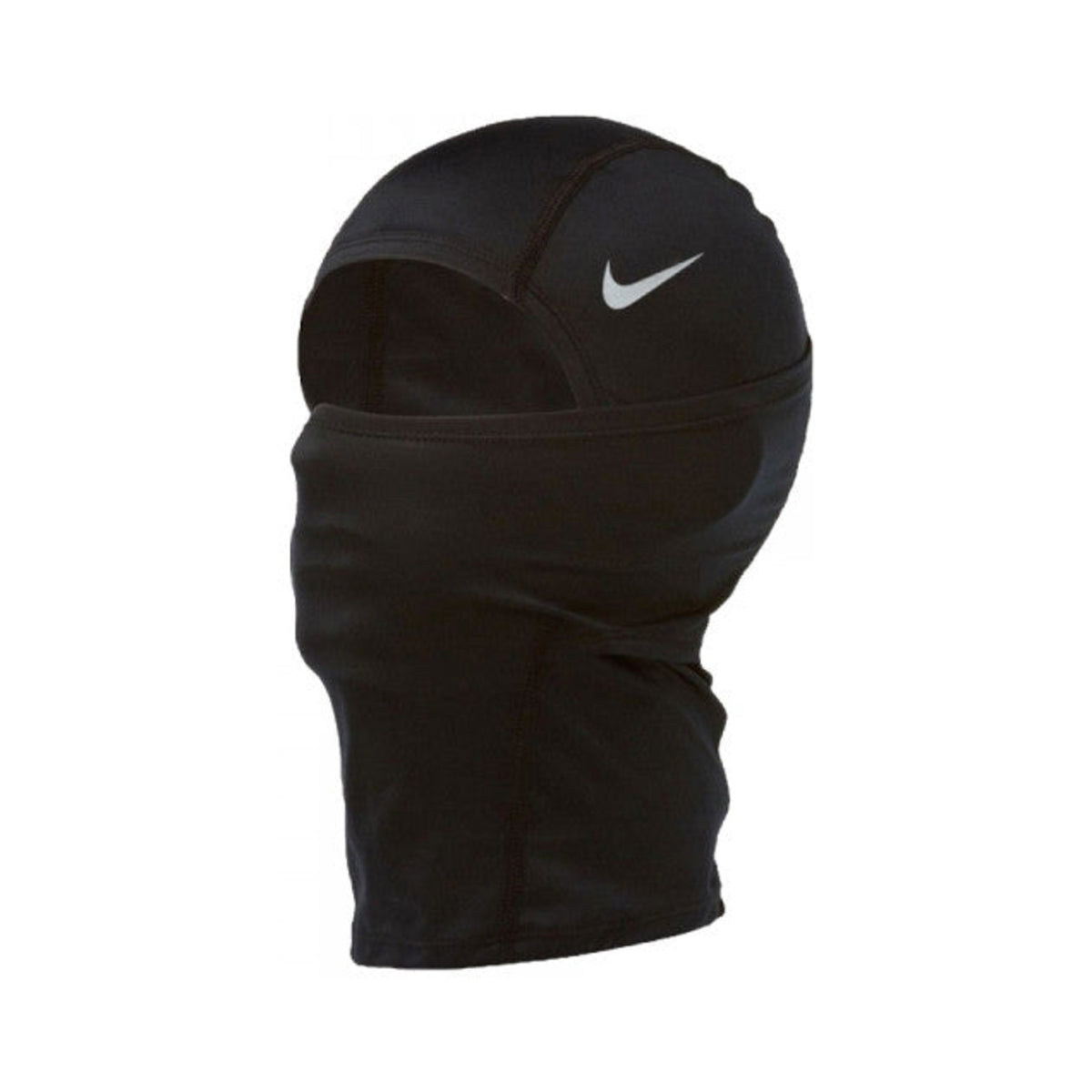 Nike Pro Hyperwarm Hood in black with white Swoosh, style NHK63058OS