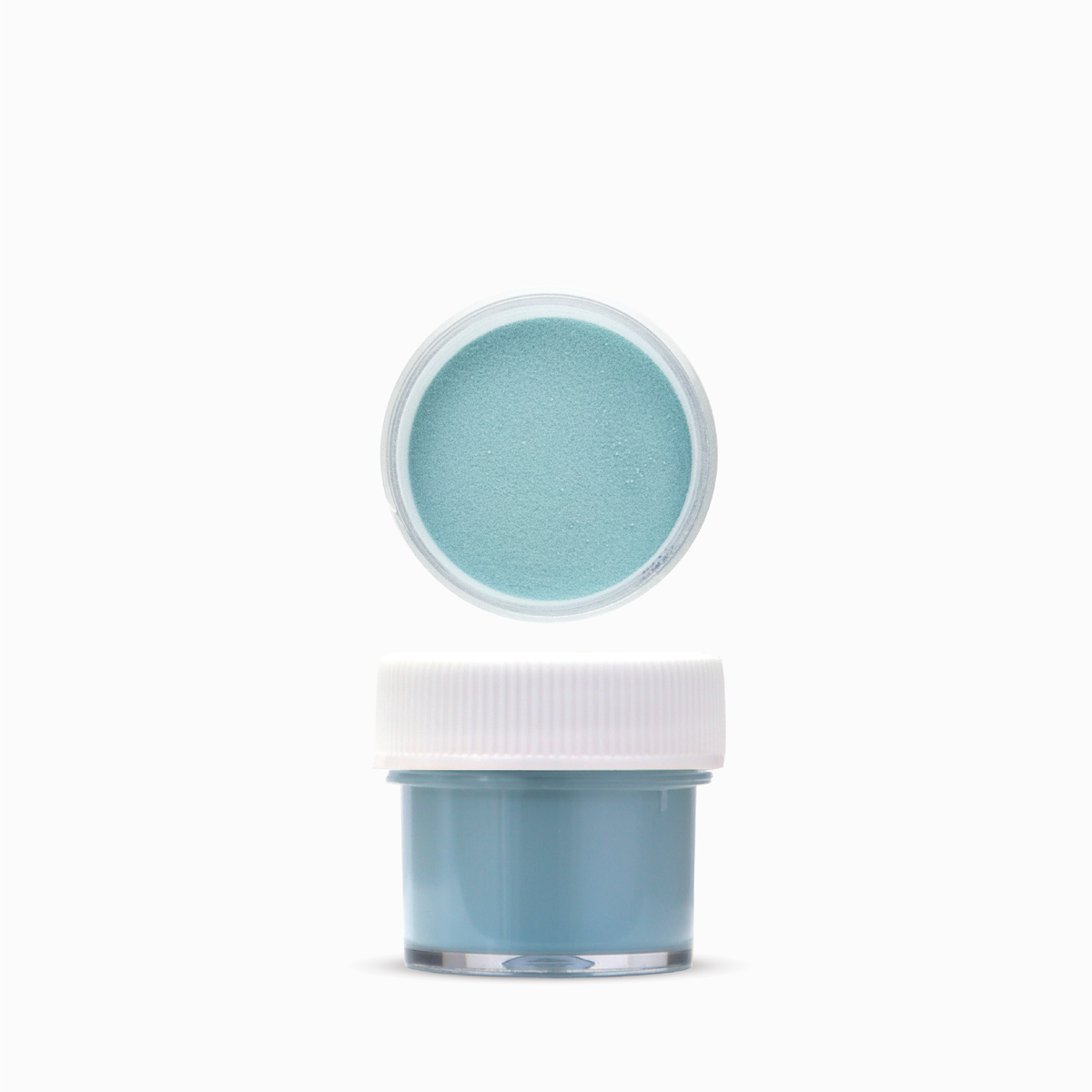 Sassi Dip & Acrylic Pastel Powder in Aqua, 1 oz