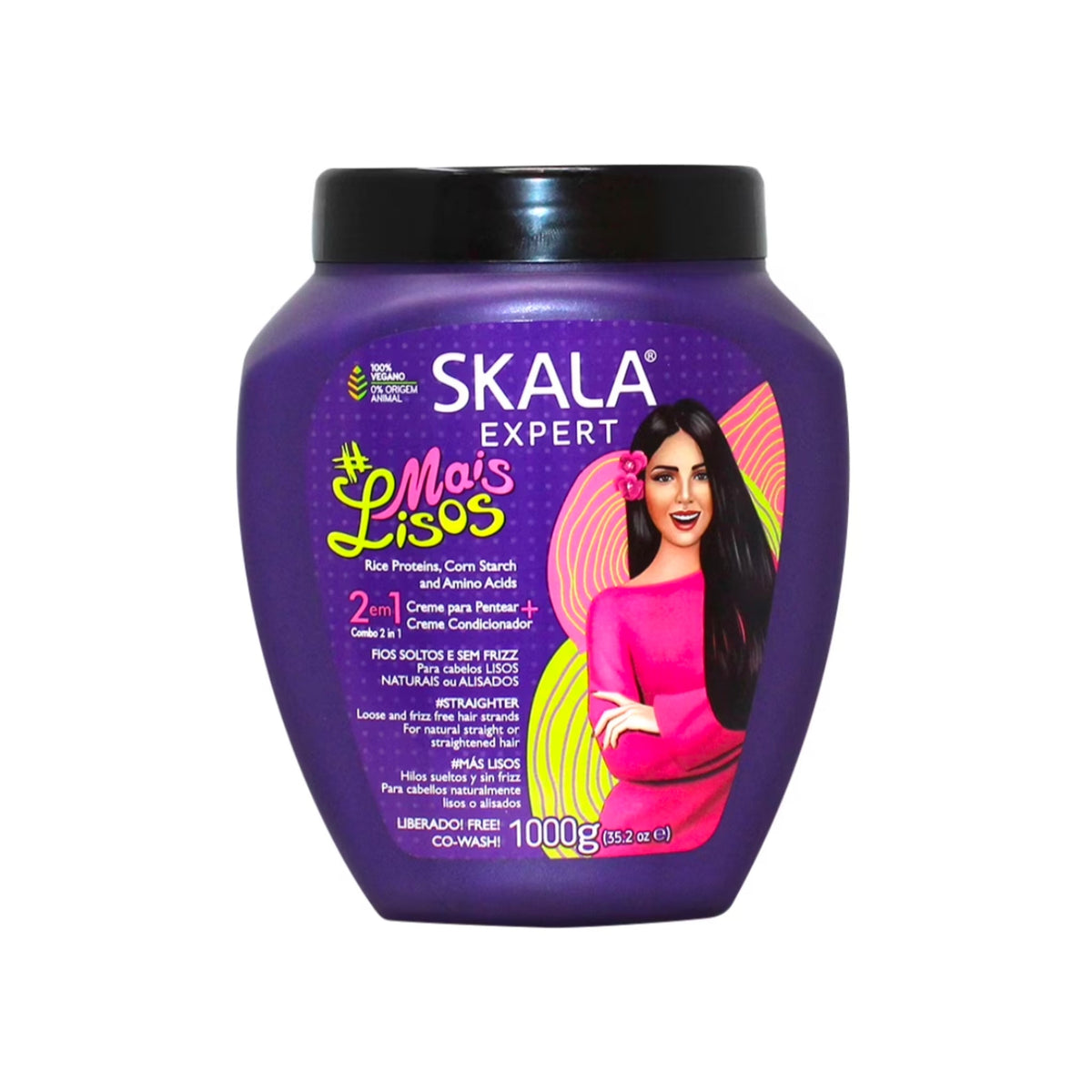 SKALA Brasil Mais Lisos 2-in-1 Treatment Cream and Leave-In 35.2 oz