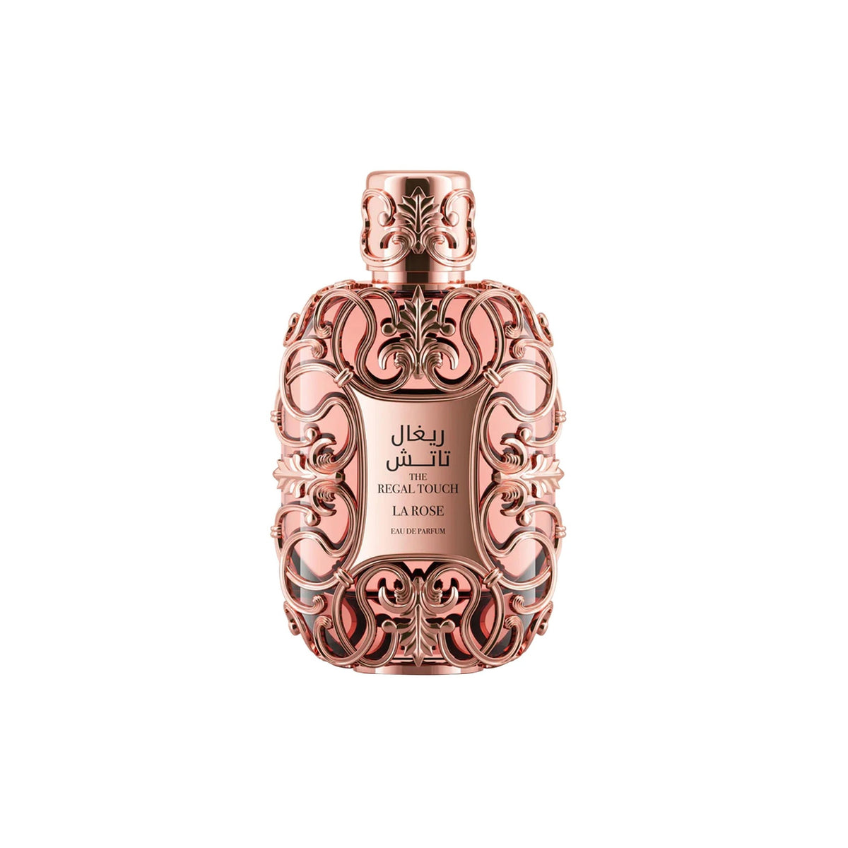 Le Chameau The Regal Touch La Rose Eau de Parfum – 3.4 oz / 100 mL bottle and box on white background