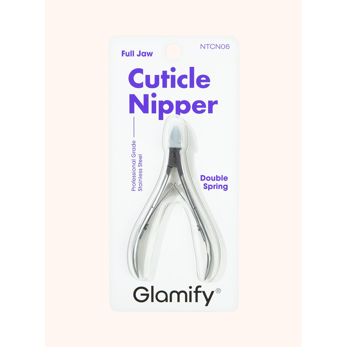Absolute New York Full Jaw Double Spring Cuticle Nipper – producto exacto / exact product NTCN06