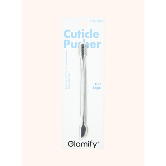 Absolute New York Stainless Steel Flat Edge Cuticle Pusher – producto exacto / exact product NTCN20