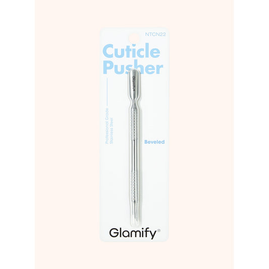 Absolute New York Stainless Steel Beveled Cuticle Pusher – producto exacto / exact product NTCN22