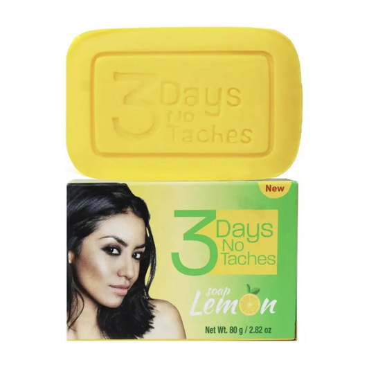 3 Days No Taches lemon soap 80 g box and bar