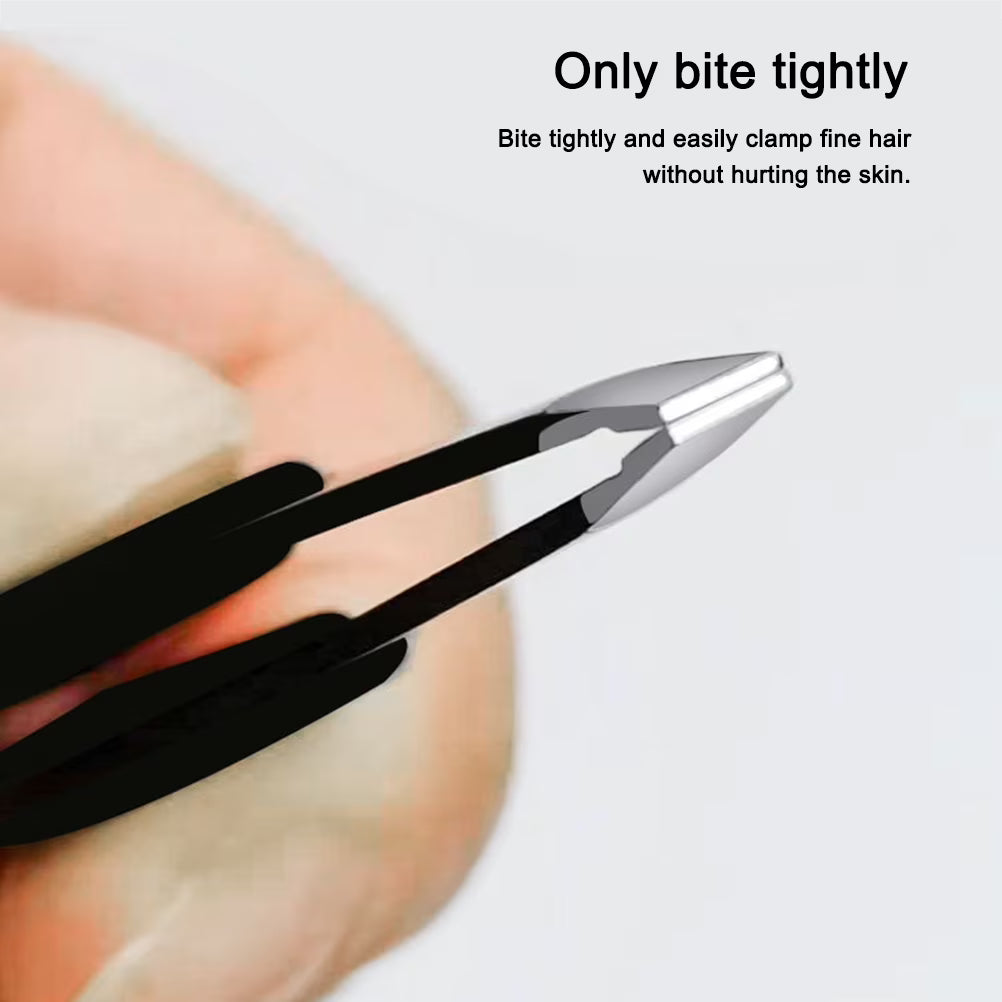 Slanted-Tip Tweezers – 2 Pieces