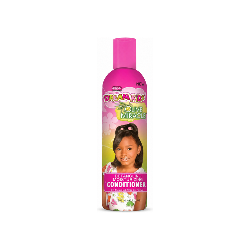 African Pride Dream Kids Olive Miracle Detangling Moisturizing Conditioner 12 oz