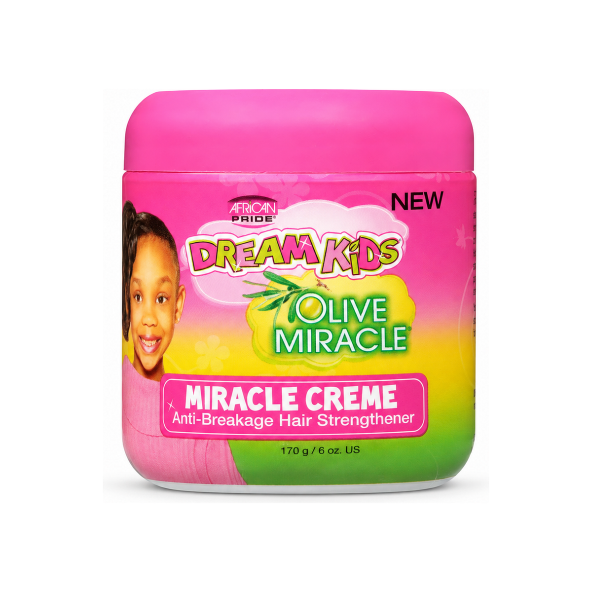 African Pride Dream Kids Olive Miracle Miracle Creme 6 oz