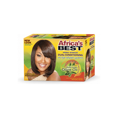 Africa's Best No-Lye Relaxer System Kit Regular