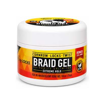 AllDay Locks Braid Gel Extreme Hold – 10 oz on white background