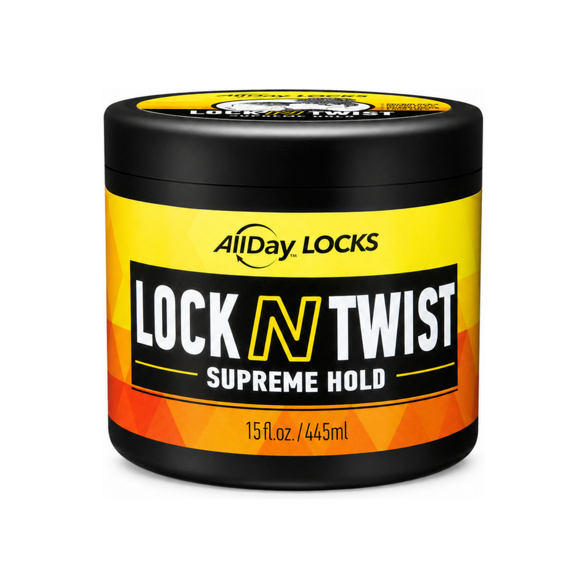 AllDay Locks Lock N Twist Supreme Hold Gel – 15 oz on white background