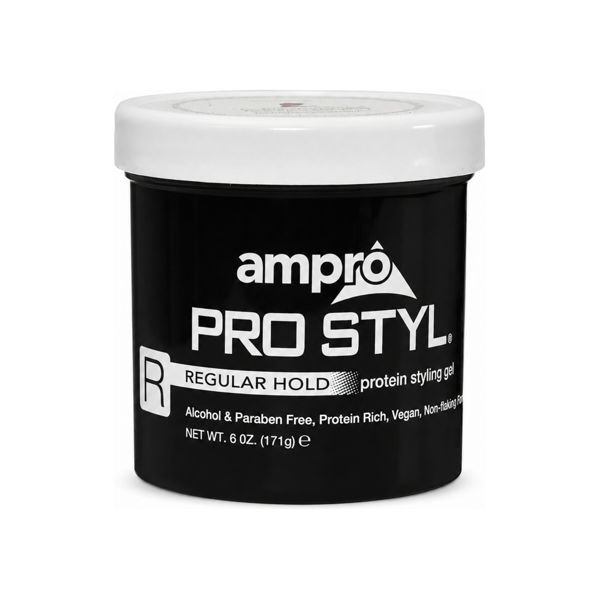 Ampro Pro Styl Regular Hold Protein Styling Gel – 6 oz on white background