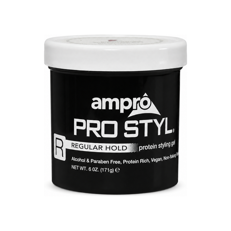 Ampro Pro Styl Regular Hold Protein Styling Gel – 6 oz on white background