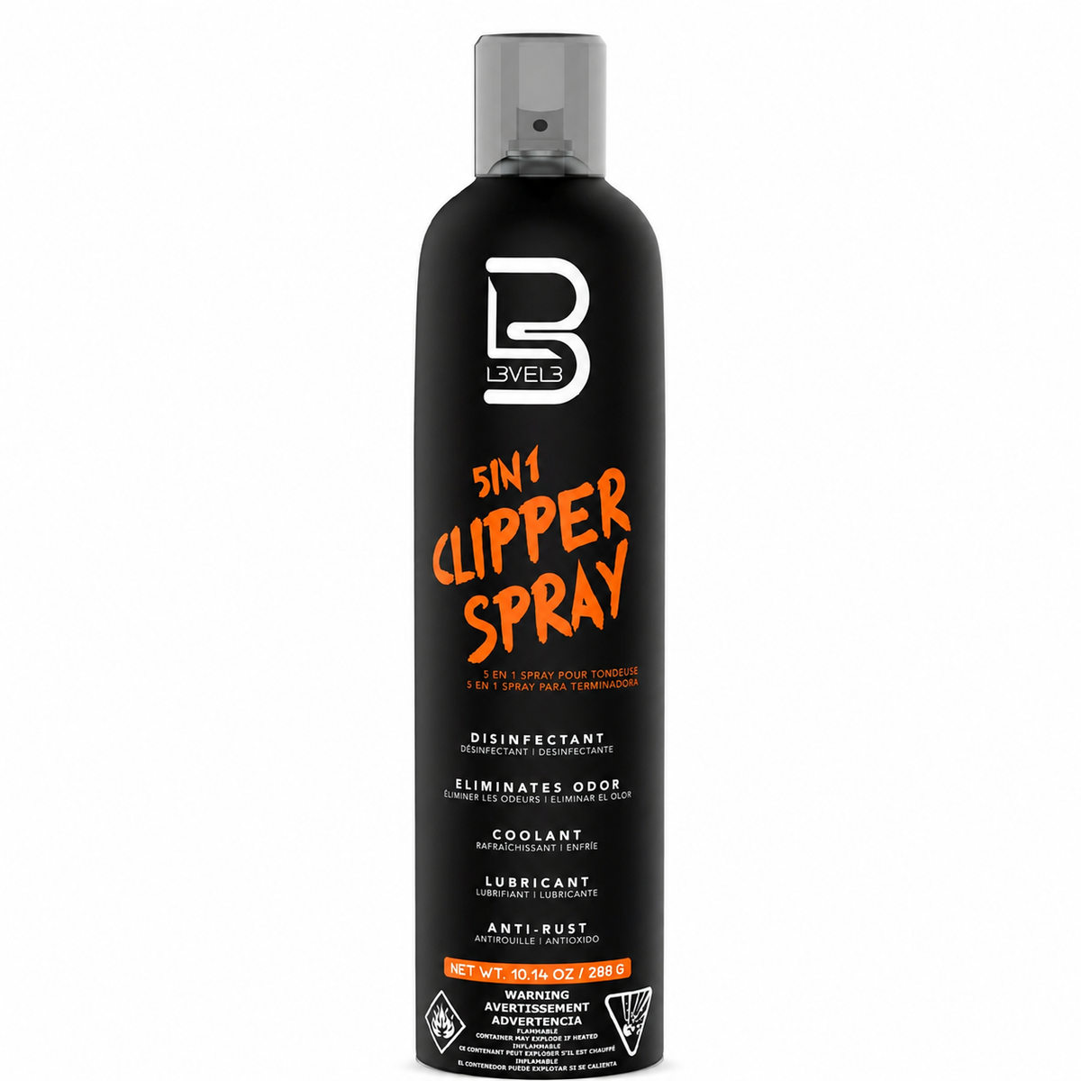 L3VEL3 5-in-1 Clipper Spray – 9.73 oz