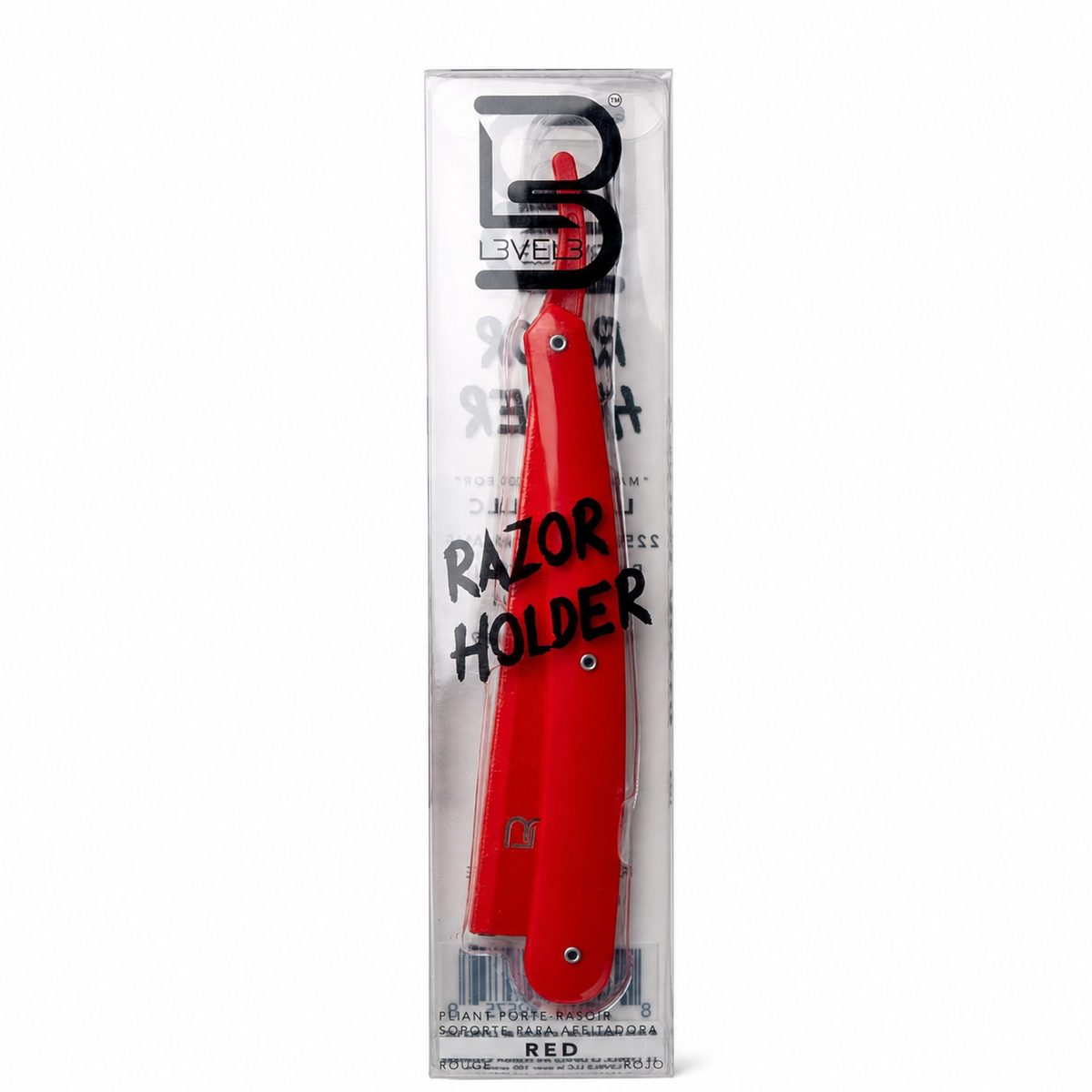 L3VEL3 Razor Holder – Red