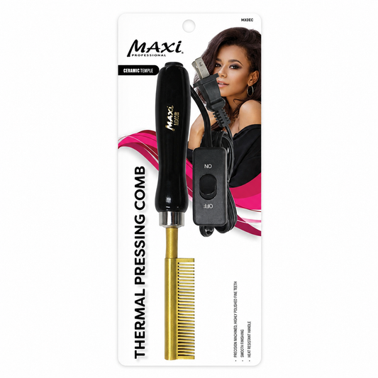 Maxi Ceramix Temple Pressing Comb