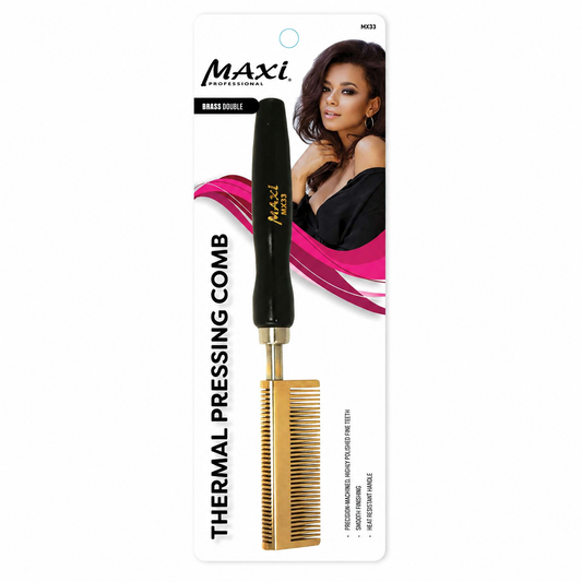 Maxi Brass Double Comb