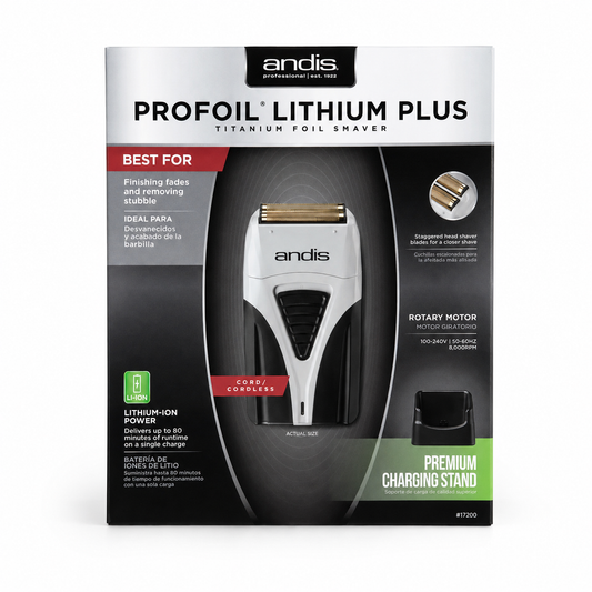 Andis ProFoil Lithium Plus Titanium Foil Shaver