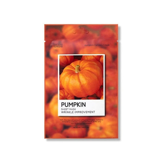 Tenzero Pumpkin Sheet Mask 25 mL product image