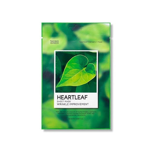 Tenzero Heartleaf Sheet Mask 25 mL product image