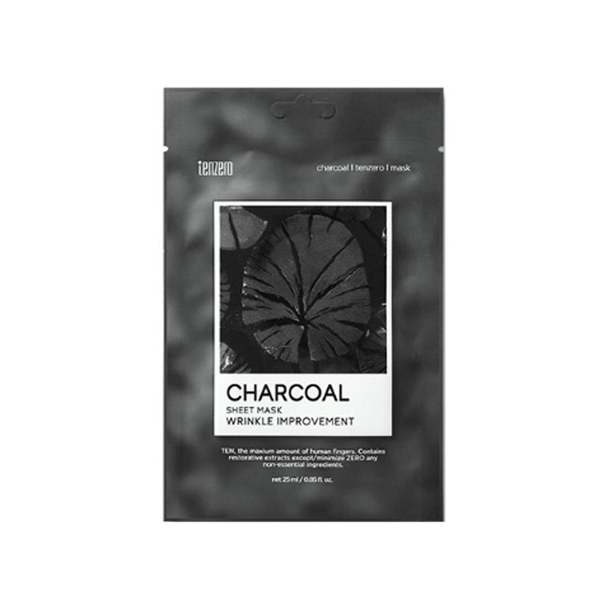 Tenzero Charcoal Sheet Mask 25 mL product image