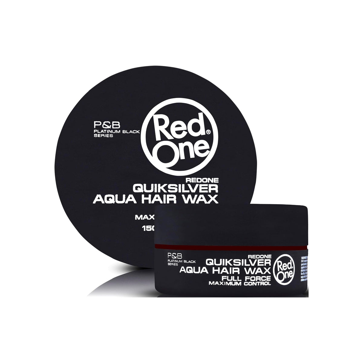 Red One Max Control Aqua Hair Wax Quicksilver – 150 ml
