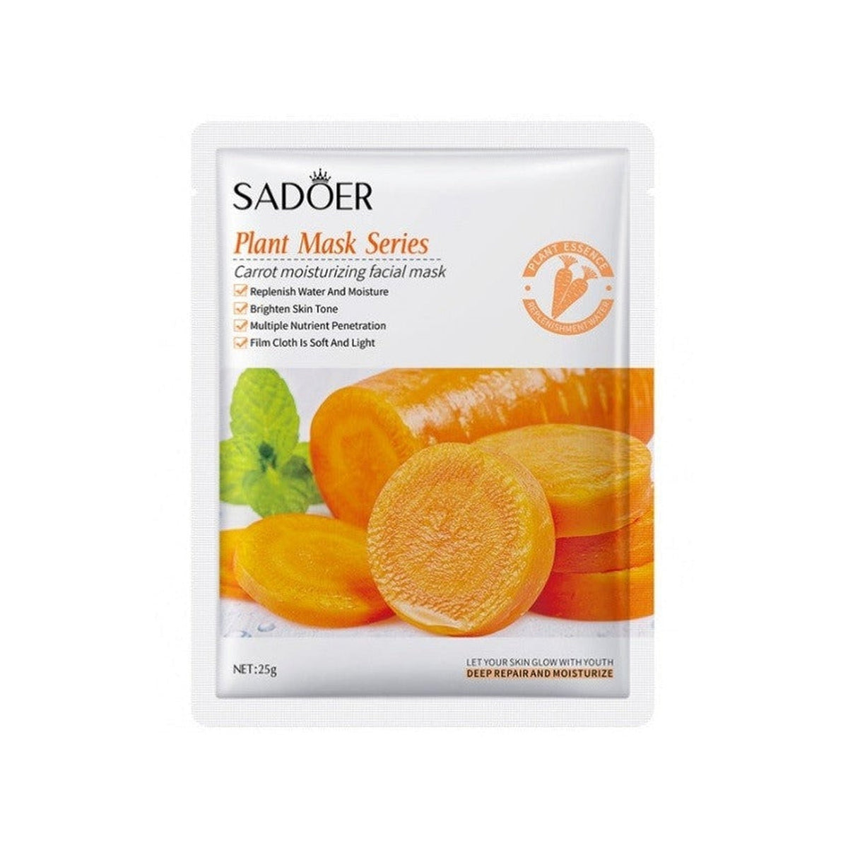 Sadoer Carrot Sheet Mask 25 g product image