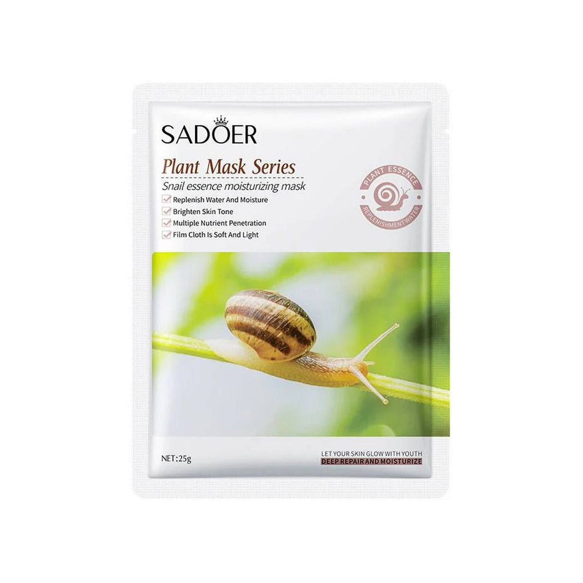 Sadoer Snail Sheet Mask 25 g product image