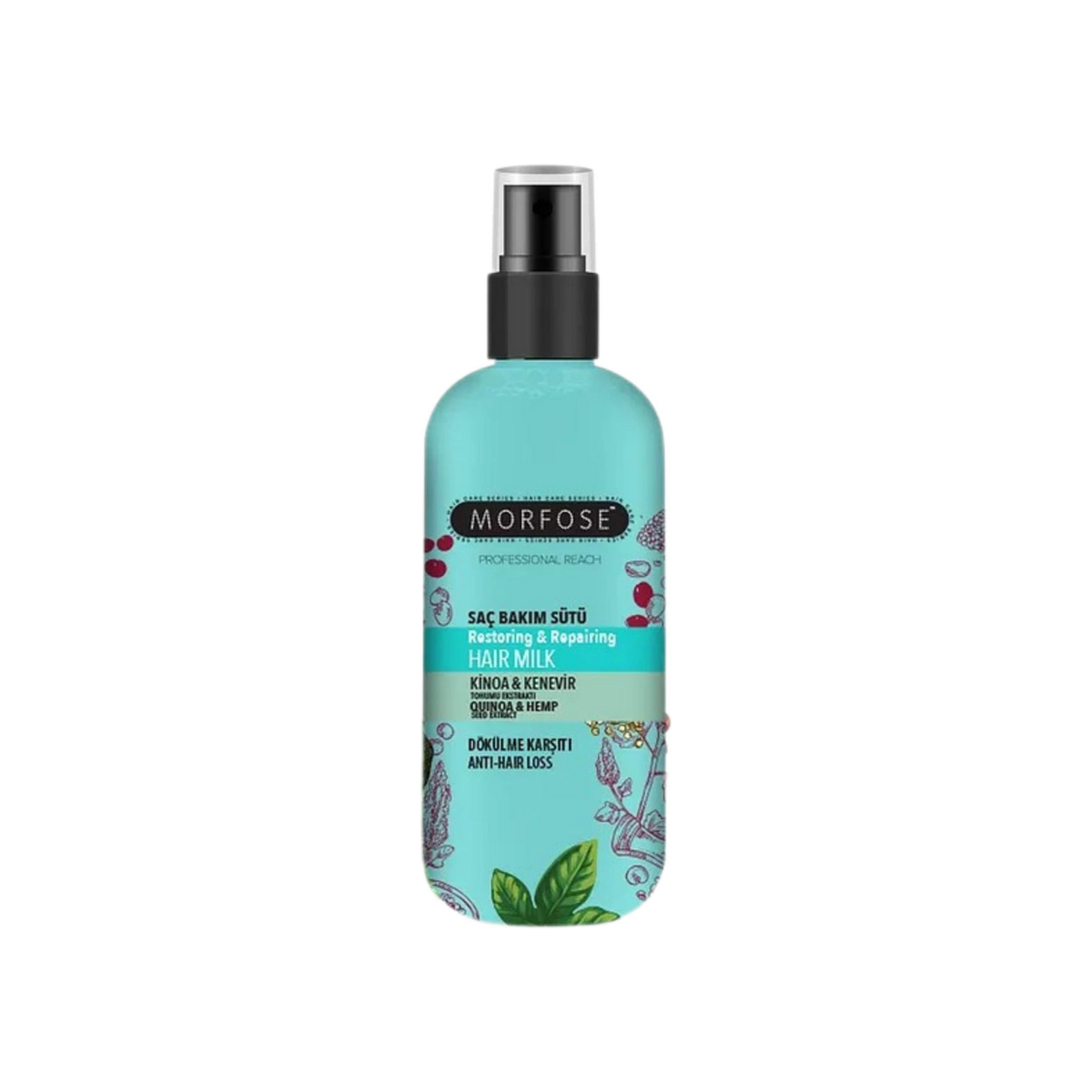 Morfose Quinoa & Hemp Restoring Hair Milk 300 ml