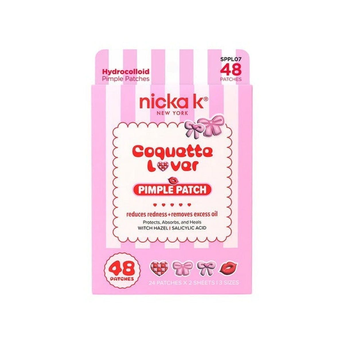 Nicka K Coquette Lover Hydrocolloid Pimple Patches 48 Count product image