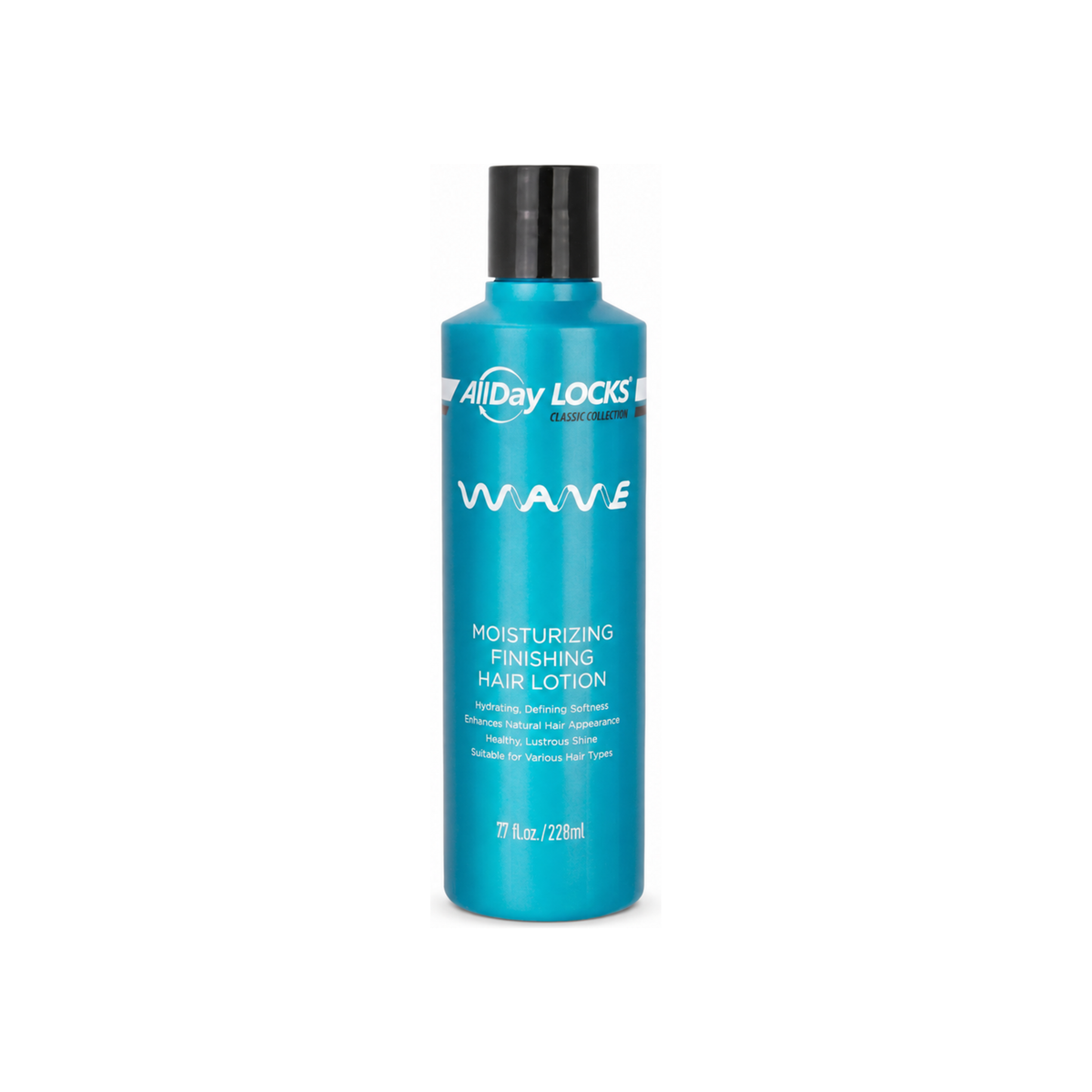 AllDay Locks Wave Finishing Hair Lotion – 7.7 oz on white background